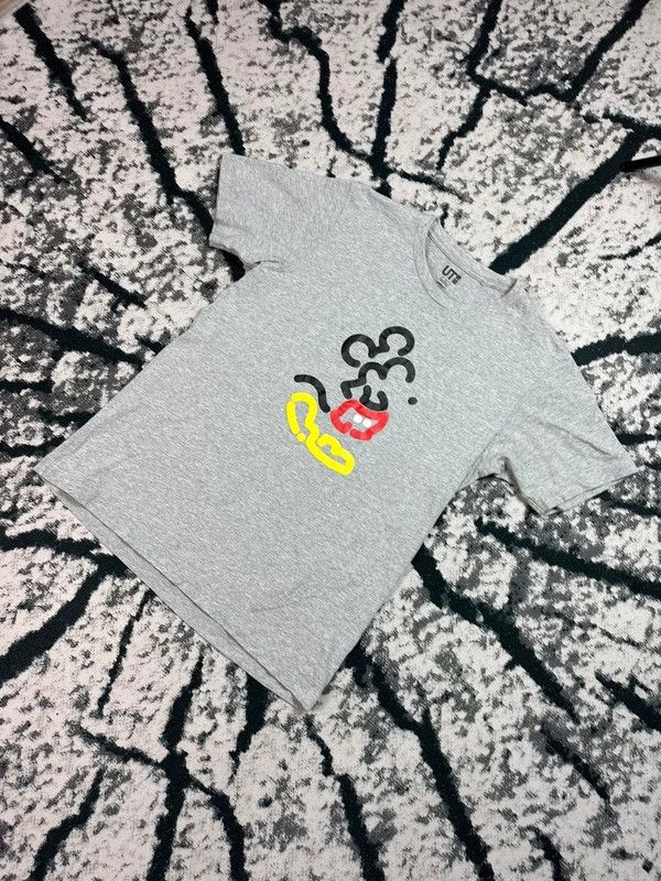 Uniqlo Uniqlo Mickey Mouse Disney T-shirt Gray S Size US S / EU 44-46 / 1 - 2 Thumbnail
