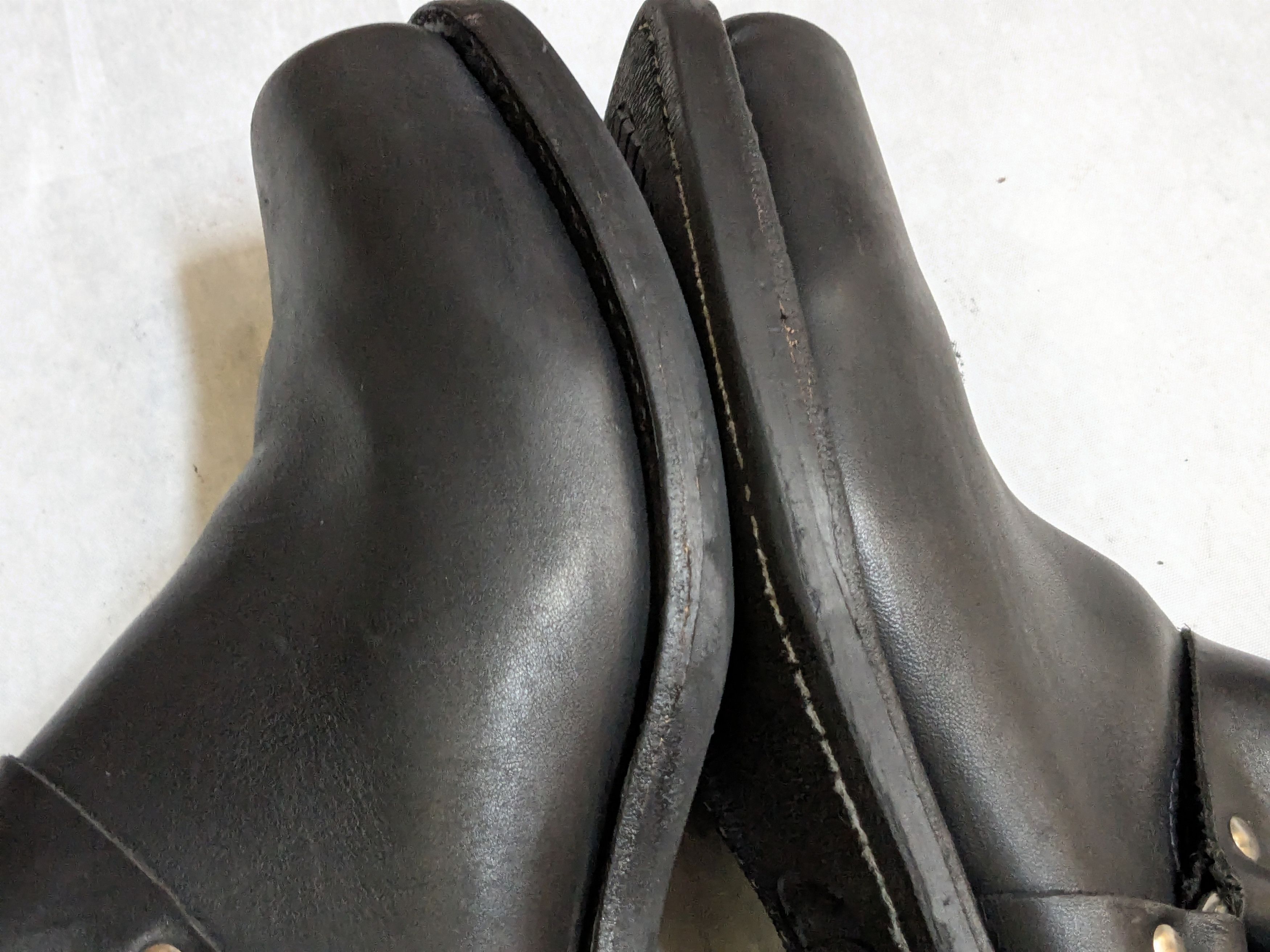 Frye Frye Harness Boots Black 10.5 M Leather USA Size US 10.5 / EU 43-44 - 9 Thumbnail