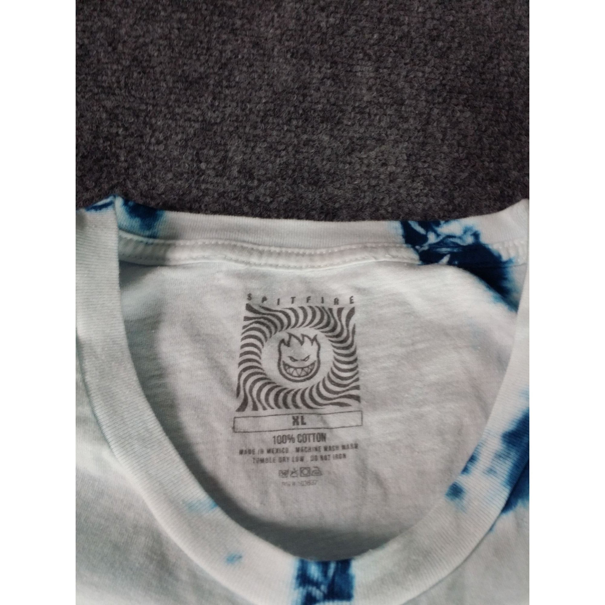 Spitfire Spitfire Tshirt Men Sz XL Tie Dye Graphic Print Short Sleeve Size US XL / EU 56 / 4 - 6 Thumbnail