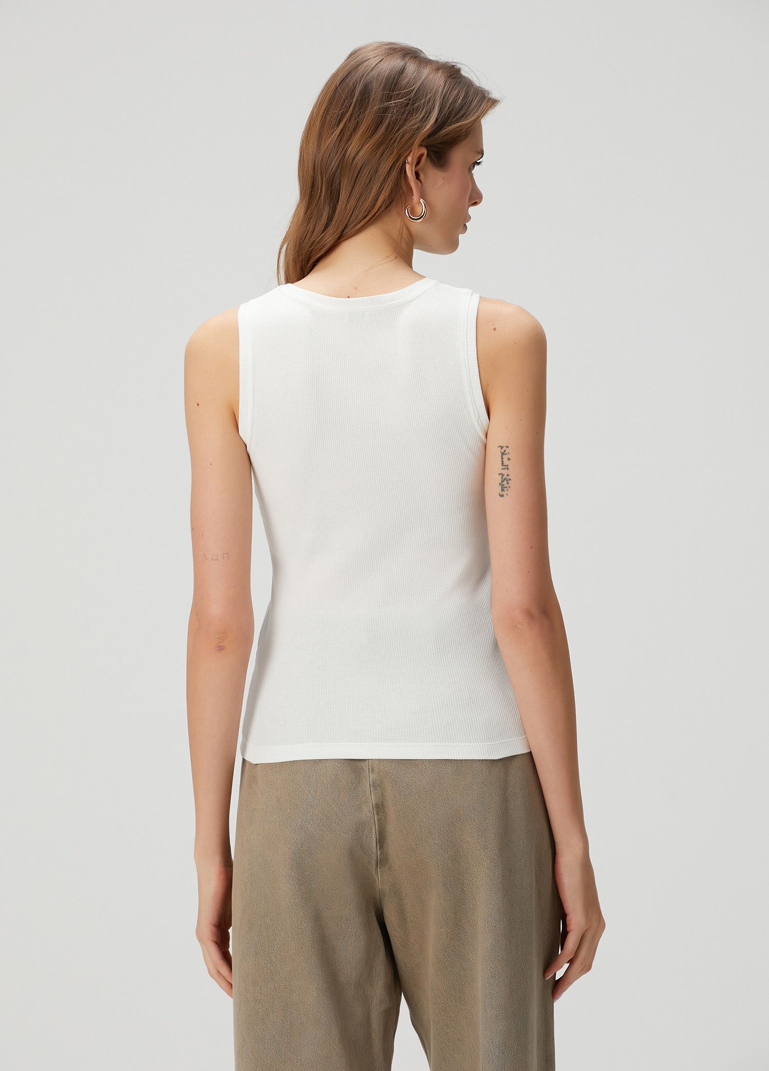 Loewe Loewe tank top in white-S Size S / US 4 / IT 40 - 3 Thumbnail