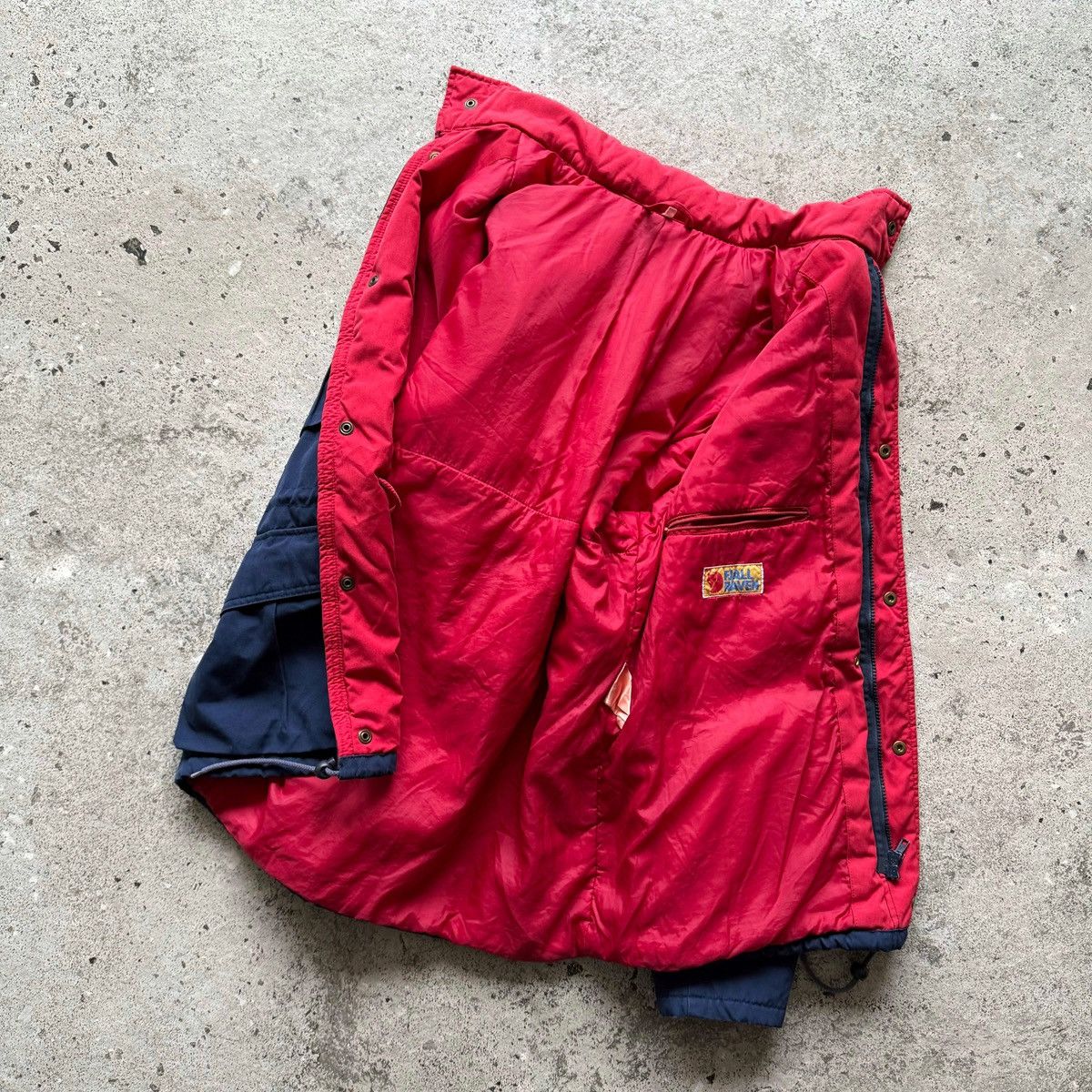 Fjallraven Fjallraven Men Vintage Jacket Blue Hooded Outdoor Thinsulate Size US L / EU 52-54 / 3 - 8 Thumbnail