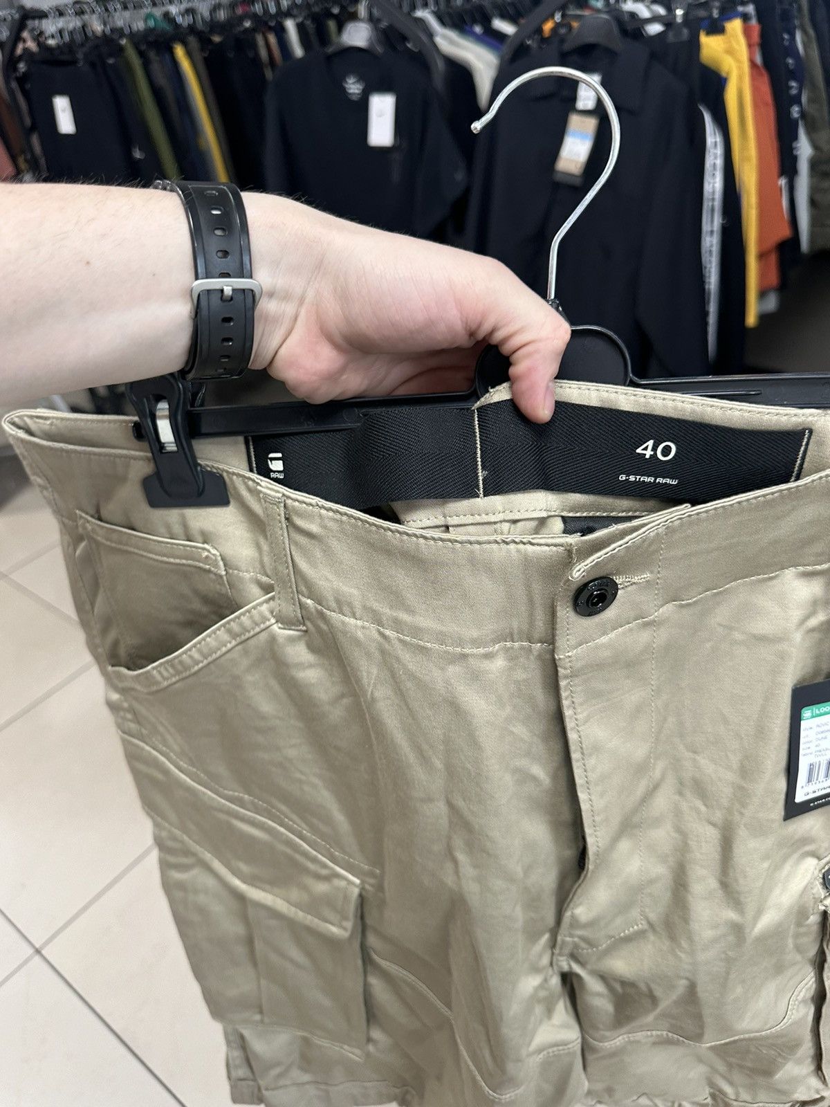 G-Star × Vintage Vintage G-Star Raw cargo shorts size W40 rare pocket drill Size US 40 / EU 56 - 3 Thumbnail