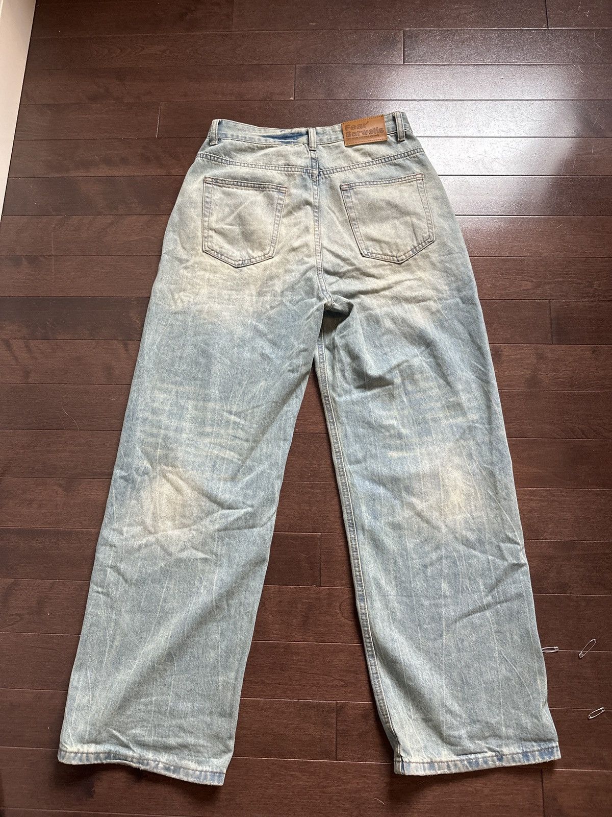 Other Repaired Baggy Ripped Jeans Size US 31 - 2 Thumbnail