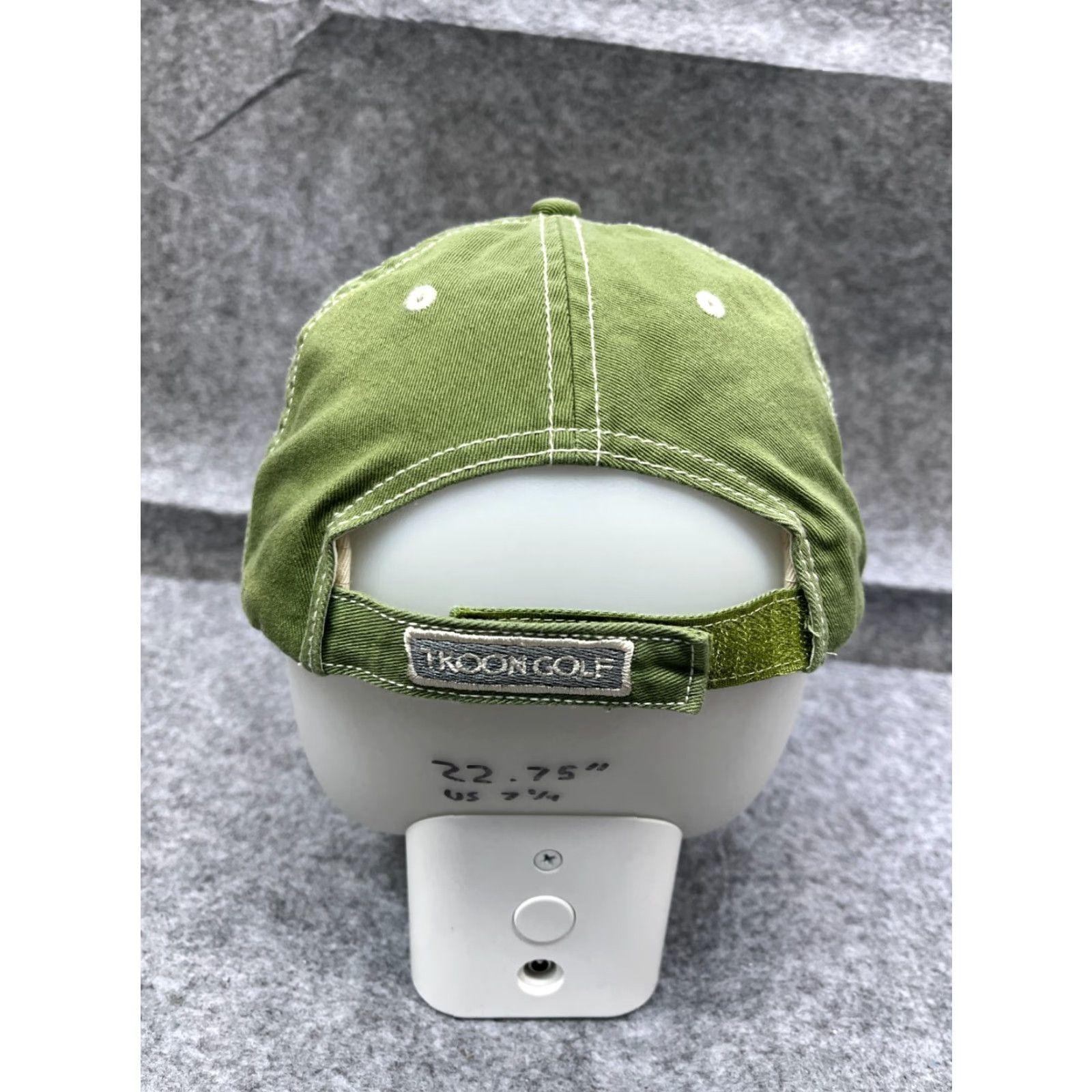 Vintage Troon Golf Hat Cap - Unisex Adults One Size Green 100% Cotton Twill Adjustable Strap Back Baseball Cap Sh​orth Theme: Golf Size ONE SIZE - 6 Thumbnail