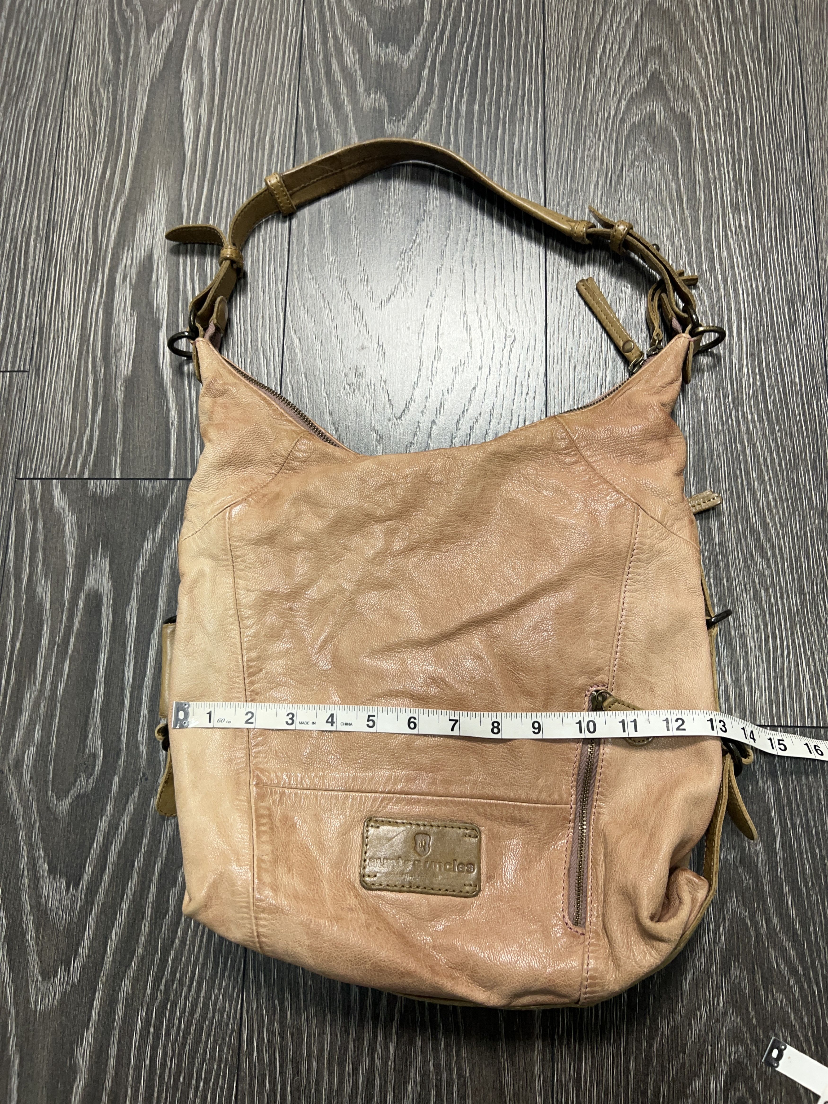 Genuine Leather aunts&uncles Chloe Chummy Leather Handbag Bucket Bag Zip Size ONE SIZE - 18 Thumbnail