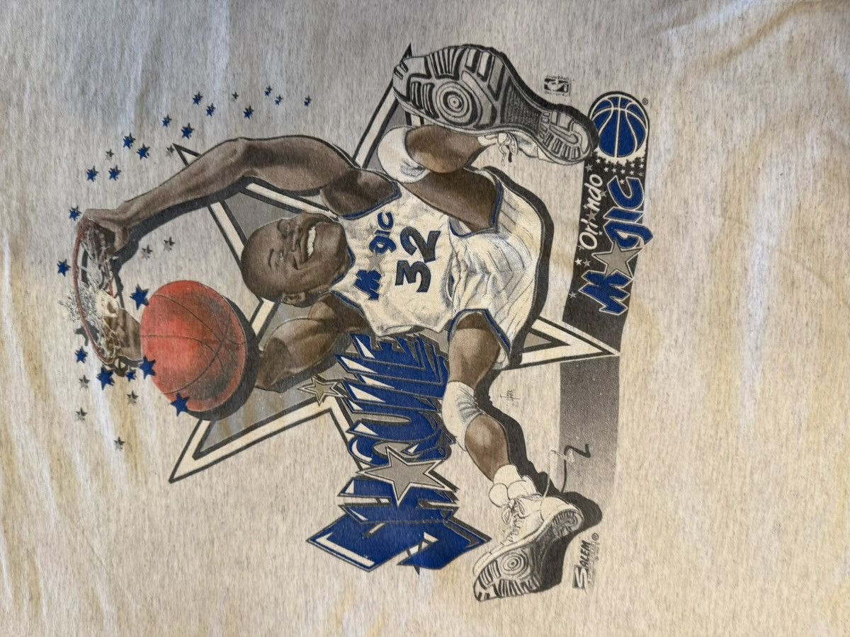 NBA × Salem Sportswear × Vintage Shaq Vintage ‘90s Orlando Magic Tee Size US L / EU 52-54 / 3 - 2 Thumbnail