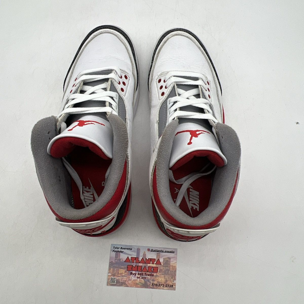 Jordan Brand Air Jordan 3 fire red Size US 9.5 / EU 42-43 - 6 Thumbnail