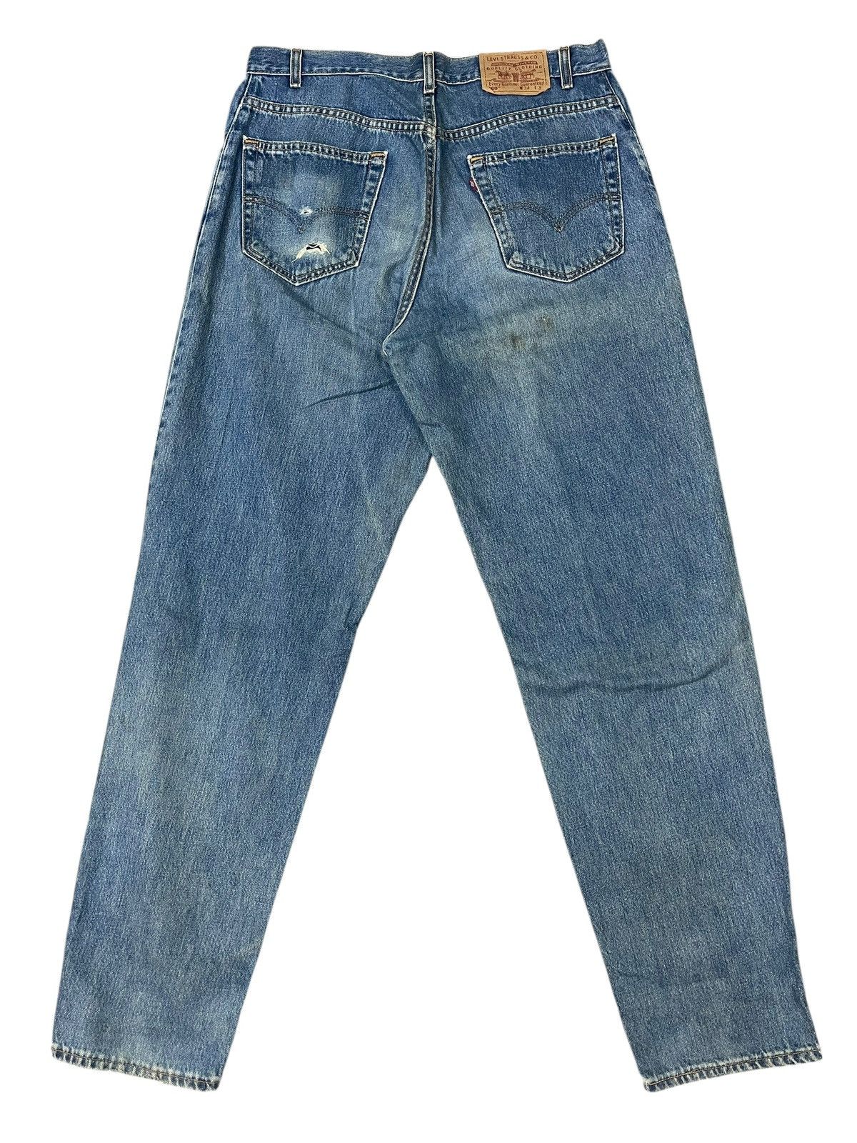 Levi's Vintage Levi’s 560 Loose Fit Tapered Leg Jeans Size US 34 / EU 50 - 2 Thumbnail