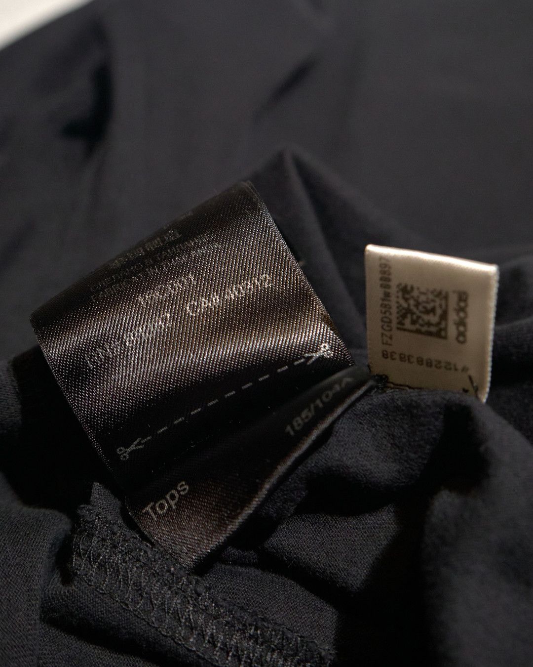 Y-3 FW19 Yohji Yamamoto Velvet Text LS Shirt Size US L / EU 52-54 / 3 - 11 Thumbnail