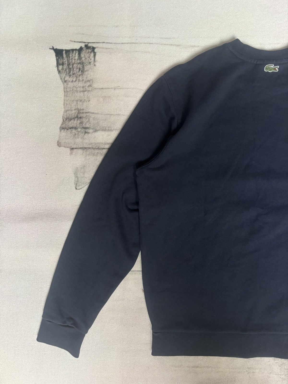 Lacoste Blue Lacoste sweatshirt size M/L white crocodile logo Size US L / EU 52-54 / 3 - 13 Thumbnail