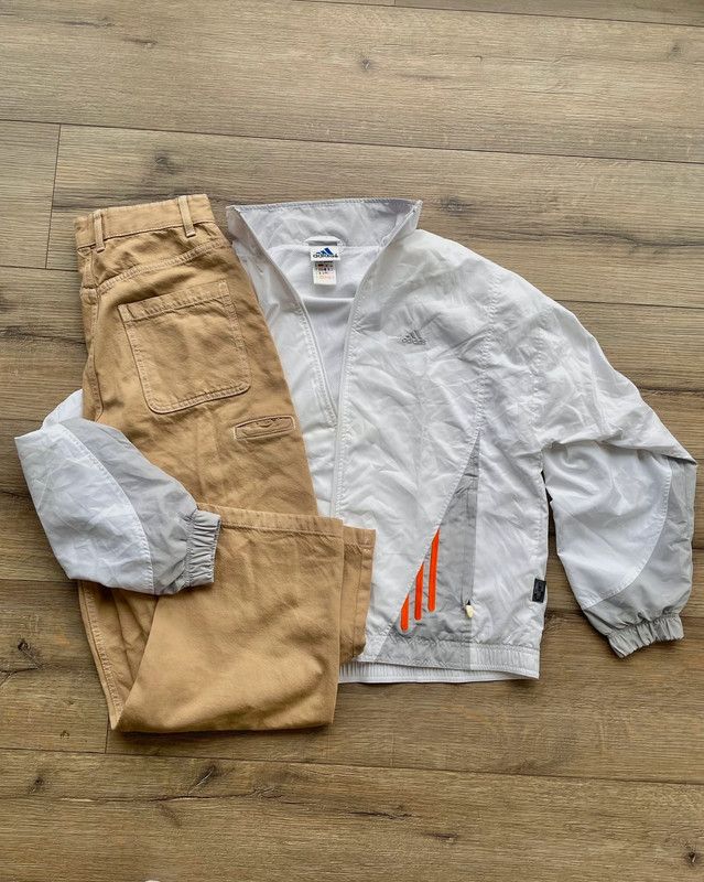 Adidas Adidas Trackjacket Vintage Size US L / EU 52-54 / 3 - 1 Thumbnail