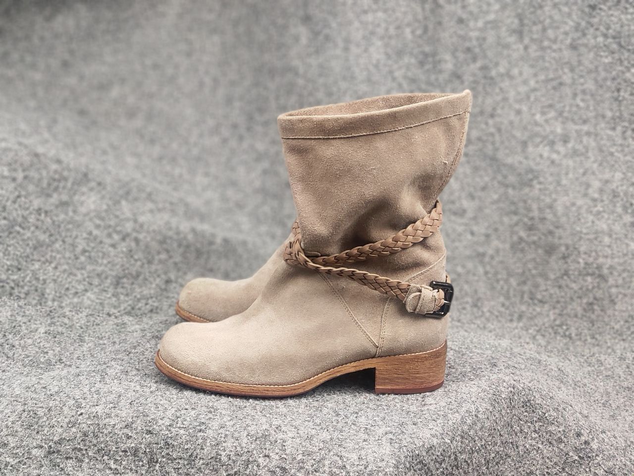Marina Rinaldi Marina Rinaldi Design suede Leather Ankle Boots Floor Model Size US 8 / IT 38 - 6 Thumbnail