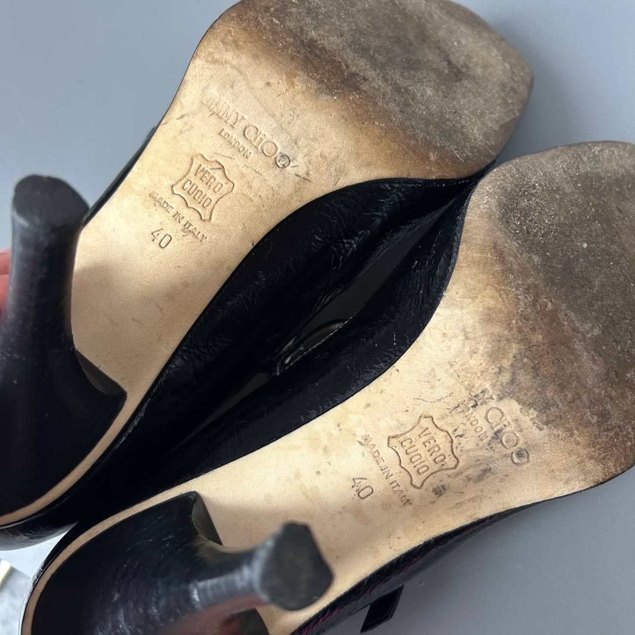 Vintage Luxury Gimmy Choo Made In Italy Heels shoes Size US 10 / IT 40 - 10 Thumbnail
