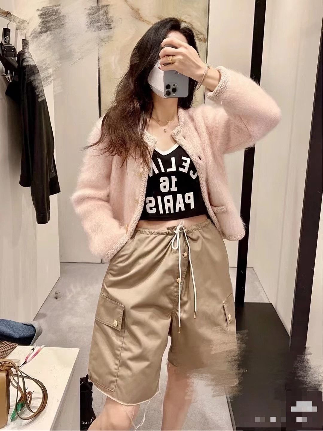 Celine Celine Early Autumn Cargo Shorts Size US 34 / EU 50 - 7 Thumbnail