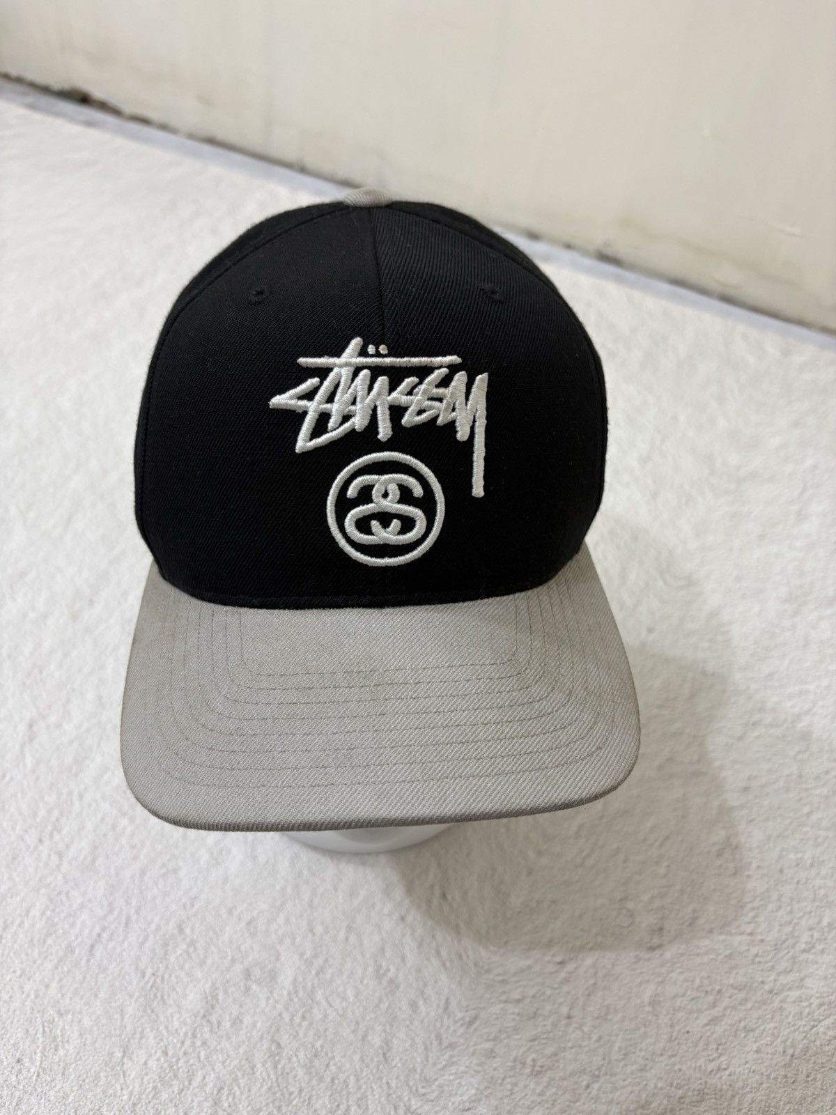 Stussy Stussy embroidery logo snapback Size ONE SIZE - 2 Thumbnail