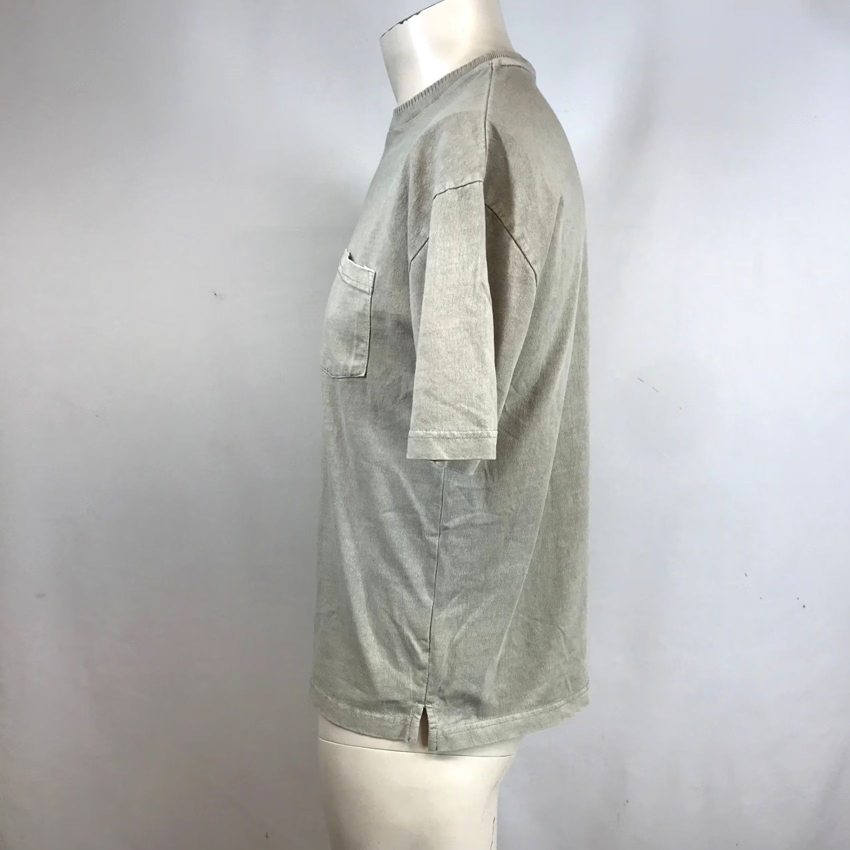 Vintage RB Sage Green Garment Dyed Pocket T-Shirt Short Sleeve Cotton RB020419SB Small Mens Small Mercy Green Shirt Size US S / EU 44-46 / 1 - 6 Thumbnail