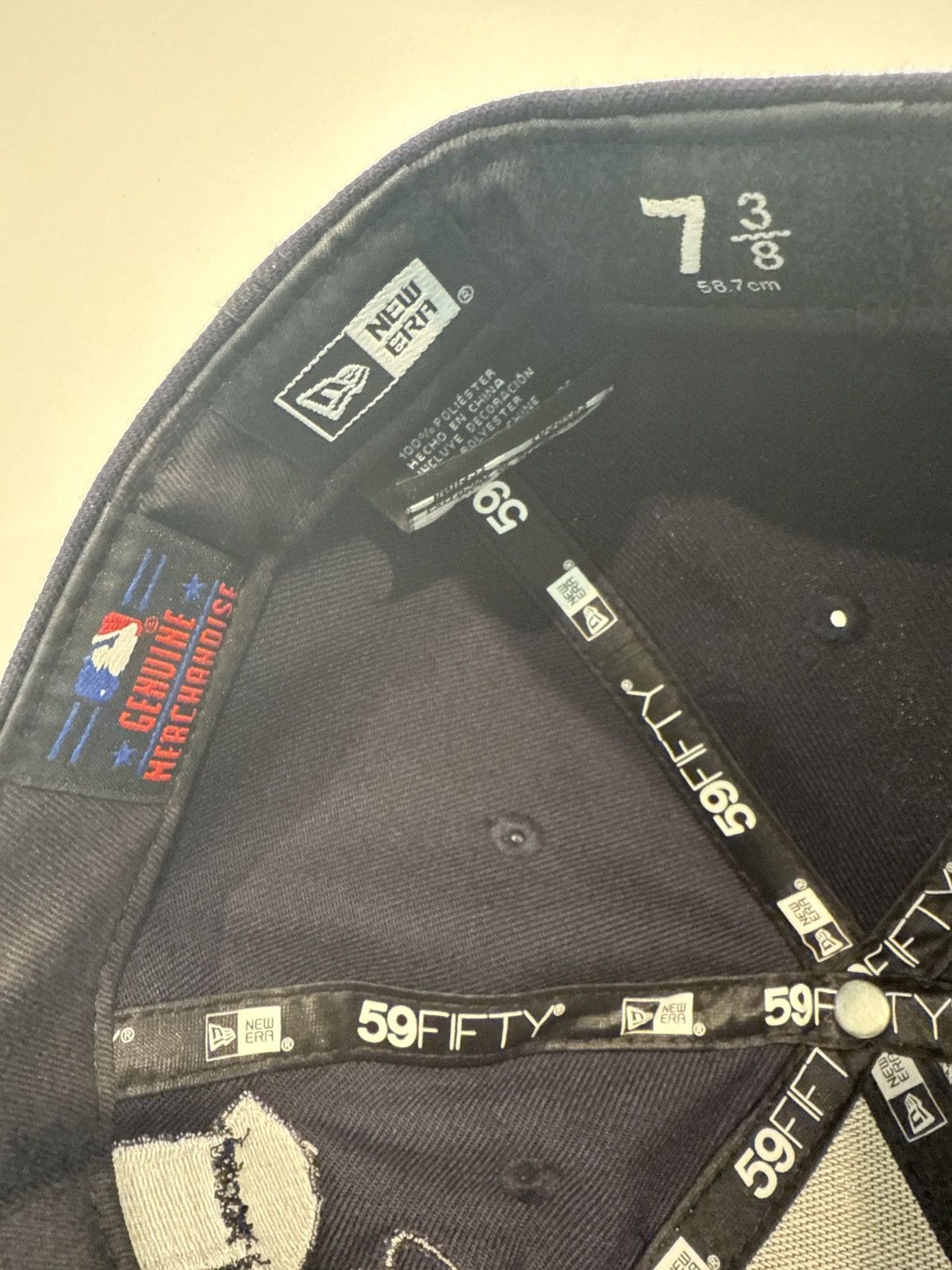Joe Freshgoods × MLB × New Era Navy Red JFG Joe Fresh Goods Fitted new era 7 3/8 Size ONE SIZE - 5 Thumbnail