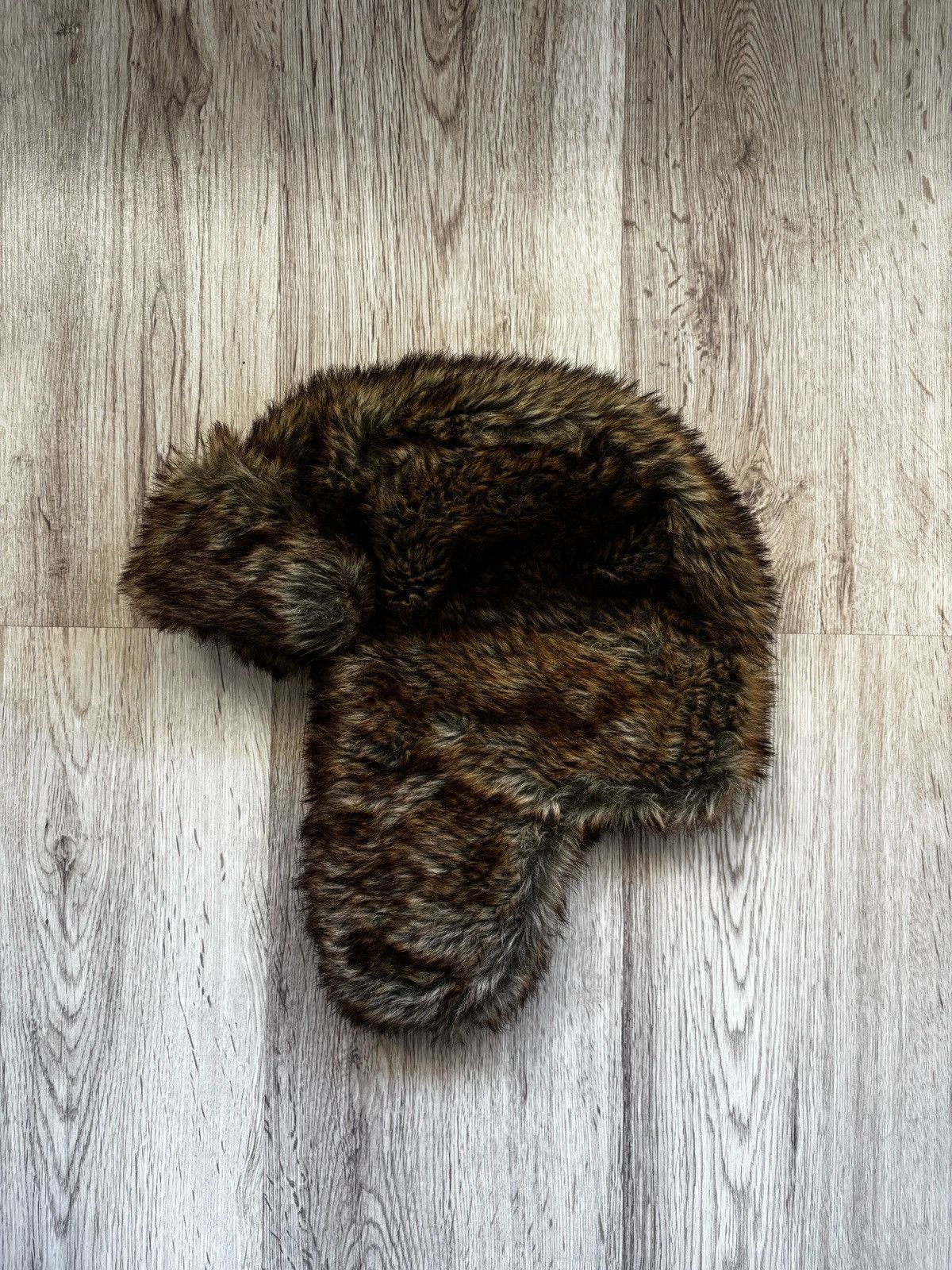 Other Lemon Collection Faux Fur Ushanka Hat | Y2K Danish Design Size ONE SIZE - 1 Thumbnail