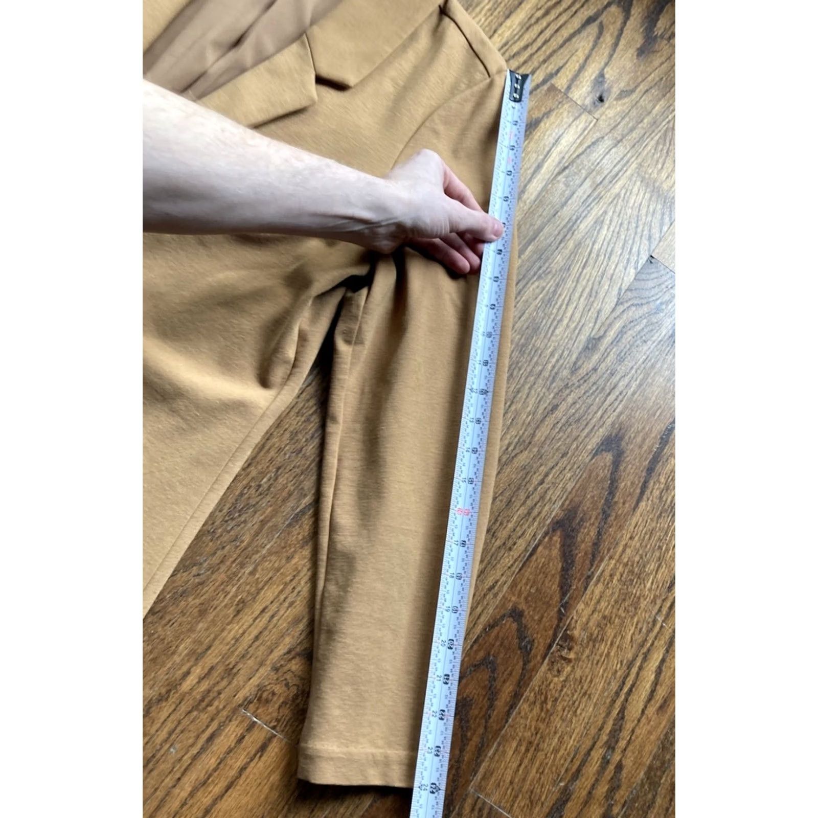 Vintage Garnet Hill Blazer Womens Size 8 Tan Beige Knit Relaxed Button Classic Preppy Academia Sports Coat Autumn Winter Spring Fall Womens Size M / US 6-8 / IT 42-44 - 5 Thumbnail
