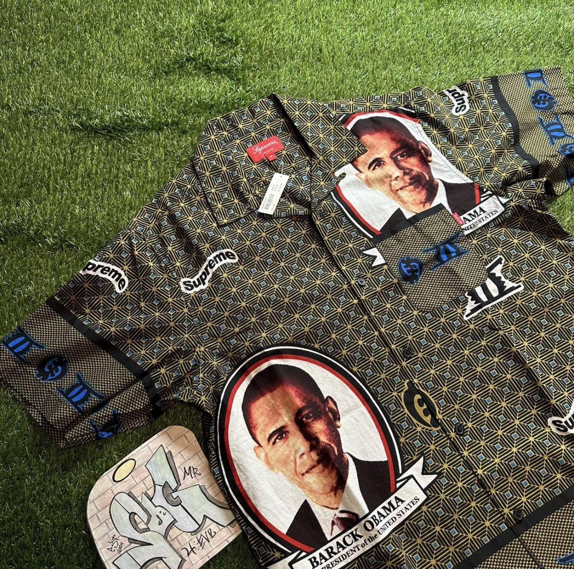 Supreme Obama Shirt | Grailed