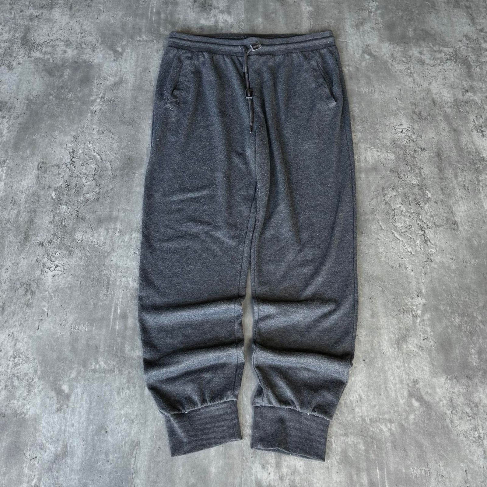 Japanese Brand × Vintage Vintage Y2K Galaxy Grey Grunge Opium Tech Sweatpants Size US 36 / EU 52 - 1 Thumbnail