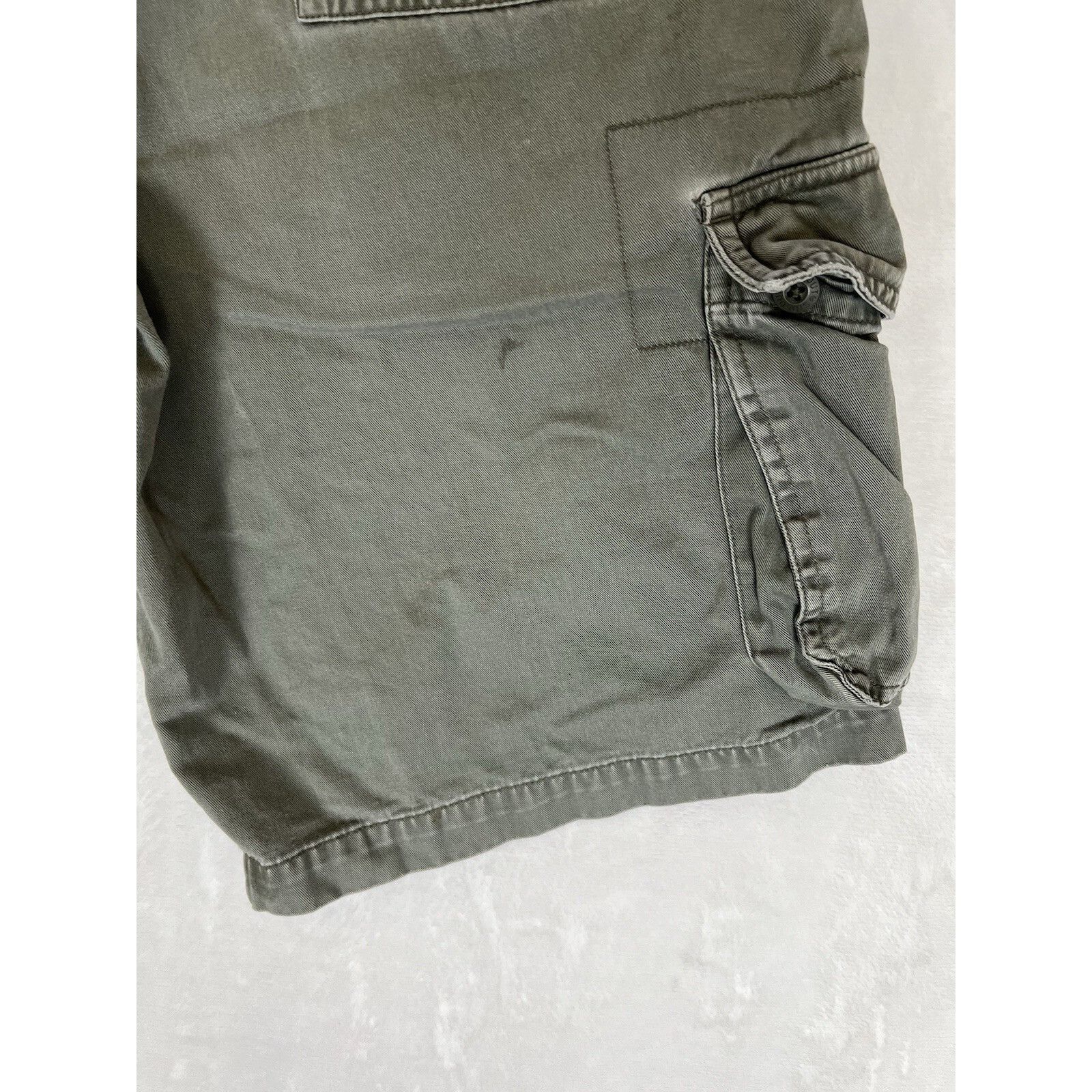 Sideout Vintage Sideout Cargo Shorts Size 32 Green Thrashed Surf Gru Size US 32 / EU 48 - 10 Thumbnail