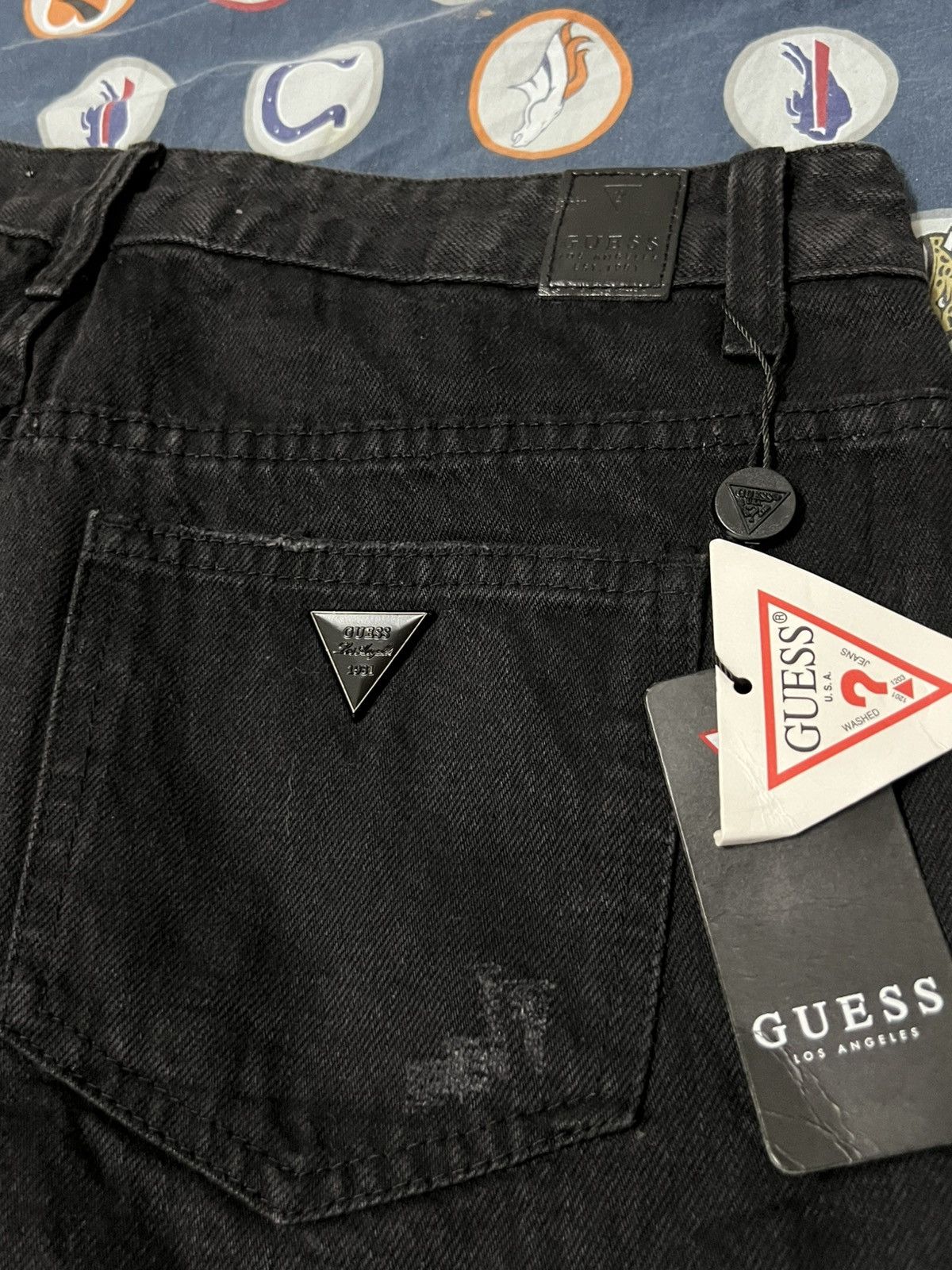 Guess × Seditionaries Guess L A BLACK DISTRESSED WITH TAG Size US 28 / EU 44 - 7 Thumbnail
