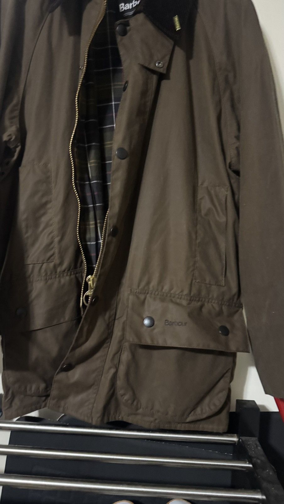 Barbour Barbour Badale brown waxed men’s jacket Size US L / EU 52-54 / 3 - 6 Thumbnail