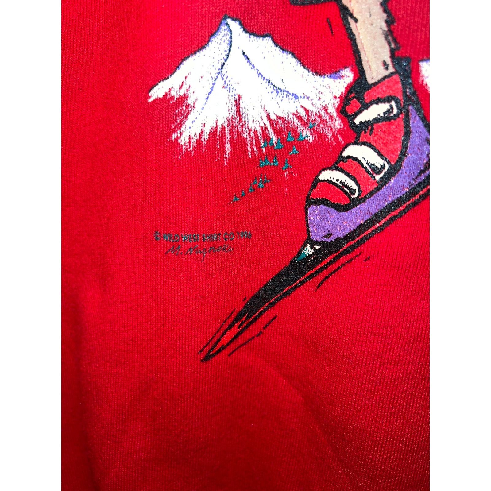 Vintage Vintage Ski Sweatshirt Skiing Crewneck Utah NWT 90s Large Size US L / EU 52-54 / 3 - 5 Thumbnail