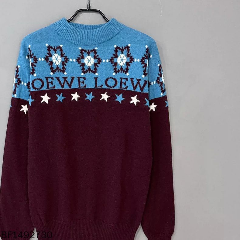Loewe LOEWE Snowflake logo pure wool sweater Size S / US 4 / IT 40 - 1 Thumbnail