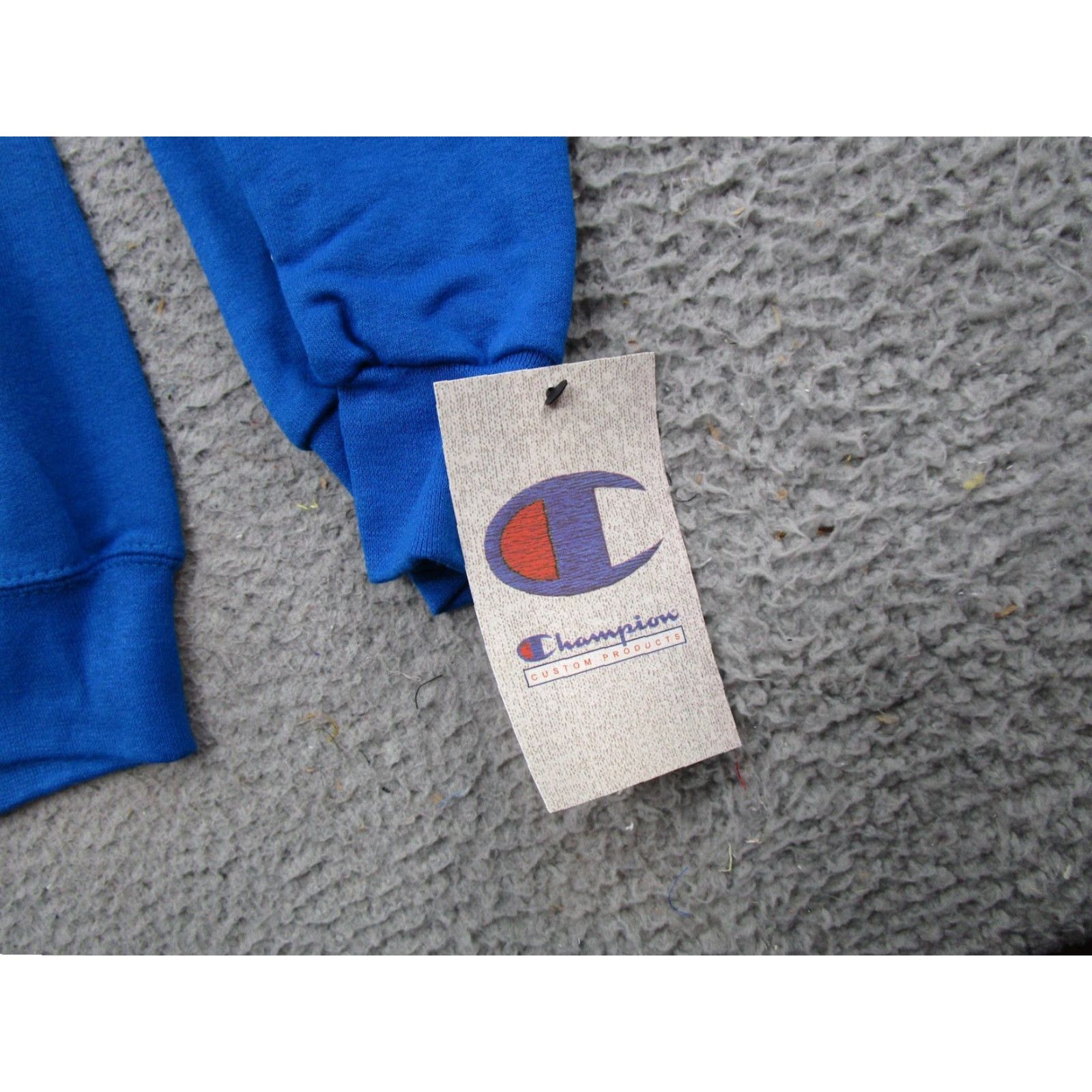 Champion Champion College Blue Sweatshirt S - Hooded, Pullover, Long Sleeve, NCAA, All Seasons, Men, College of St. Scholastica Shirt Size US S / EU 44-46 / 1 - 4 Thumbnail