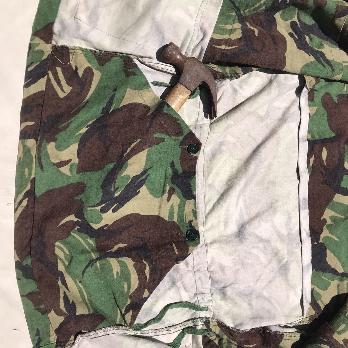 Woodlands BRITISH ARMY COMBAT military SMOCK JACKET 170/104 DPM CAMO Size US S / EU 44-46 / 1 - 10 Thumbnail