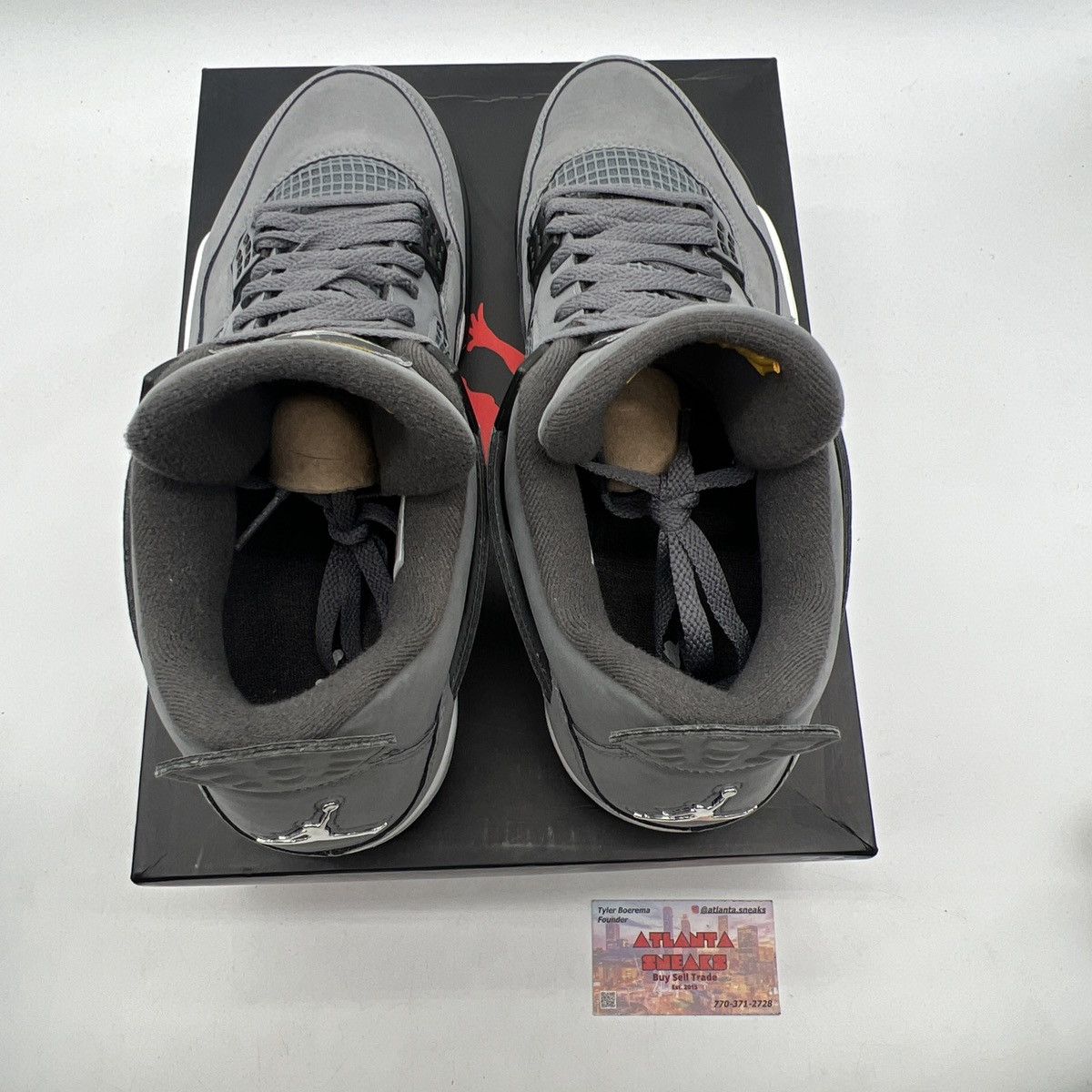 Jordan Brand Air Jordan 4 cool grey Size US 13 / EU 46 - 7 Thumbnail