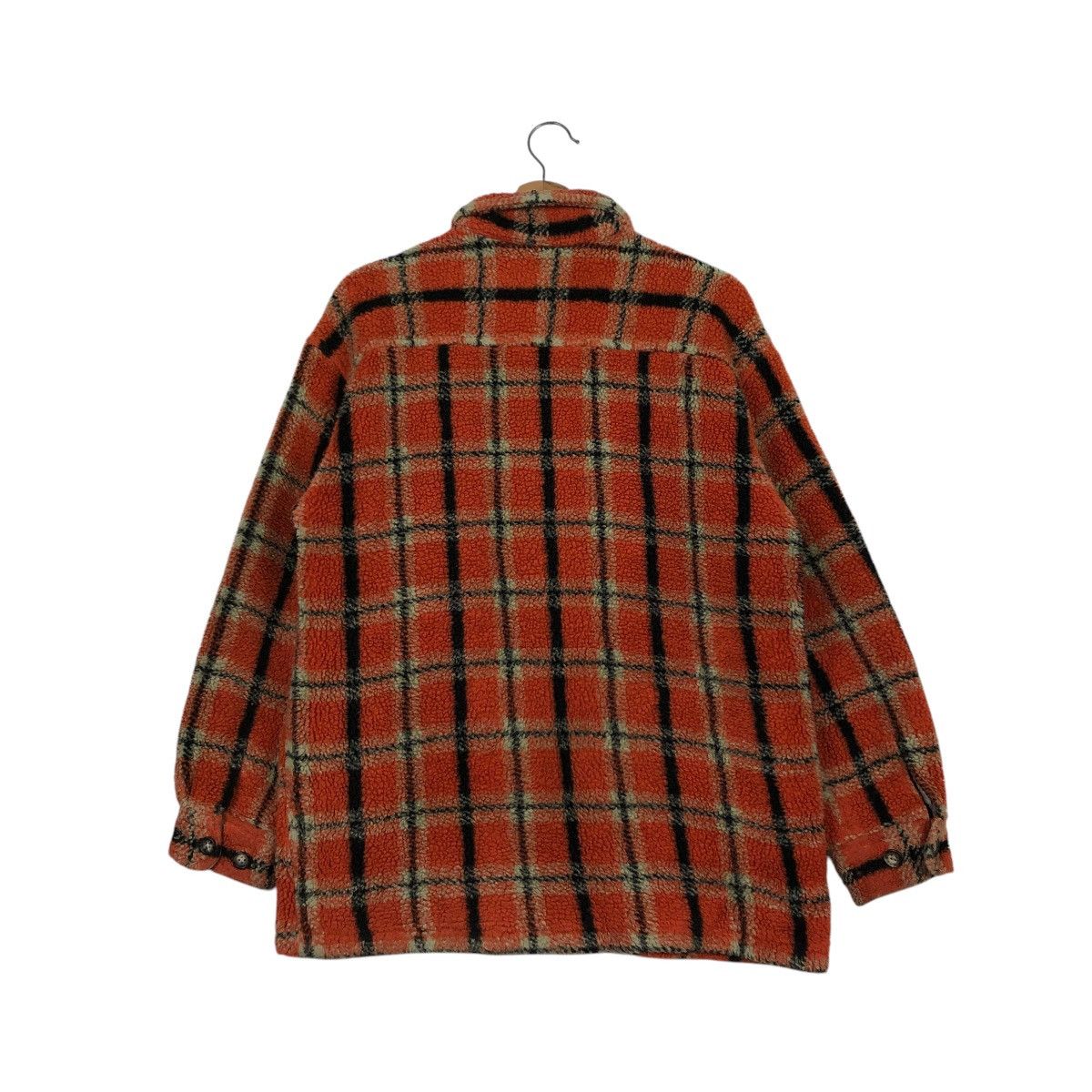 Japanese Brand 🔥VINTAGE FLEECE FLANNEL JACKET RALPH ETON ISSEY MIYAKE Size US M / EU 48-50 / 2 - 10 Thumbnail
