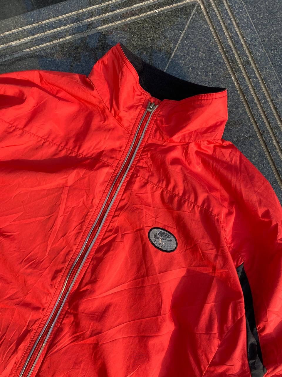 Nike × Vintage 90S NIKE FIT RARE LOGO RETRO Y2K SWOOSH JACKET Size US L / EU 52-54 / 3 - 3 Thumbnail