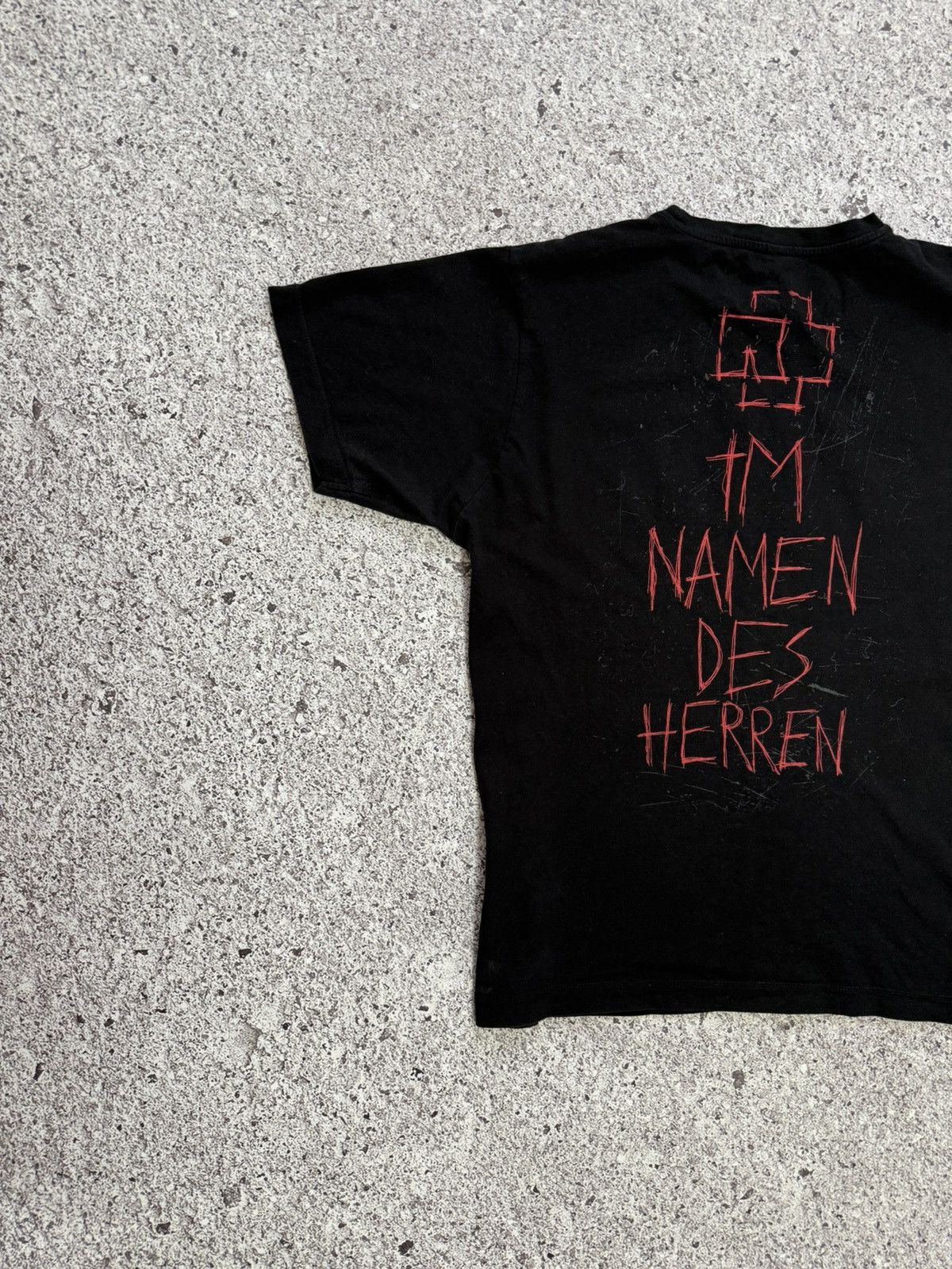 Band Tees × Vintage Vintage 2019 Rammstein Zeig Dich Rock Band Retro T-Shirt Size US XL / EU 56 / 4 - 7 Thumbnail