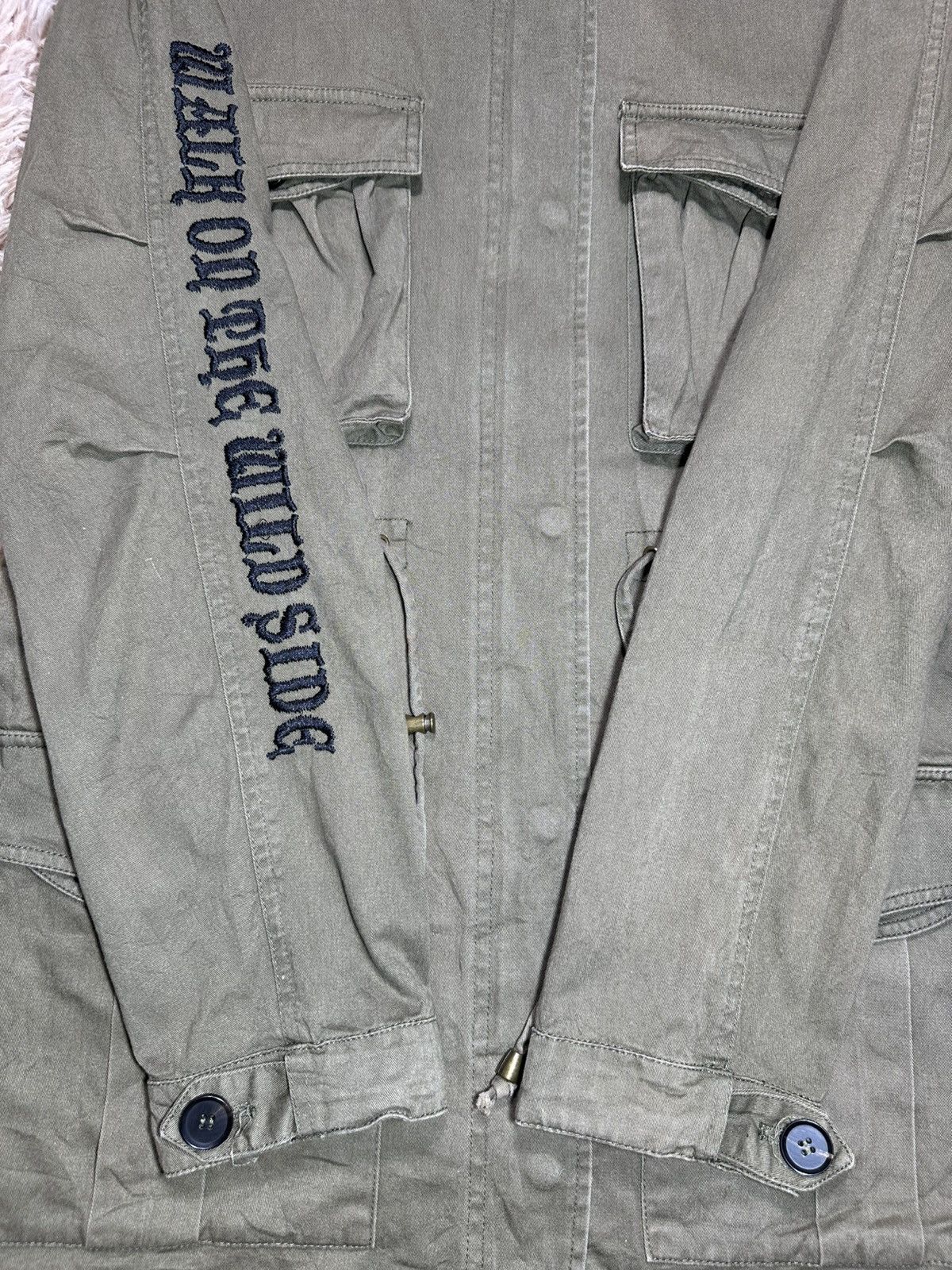 Vintage Closet parka jacket featuring military-style Size US L / EU 52-54 / 3 - 12 Thumbnail