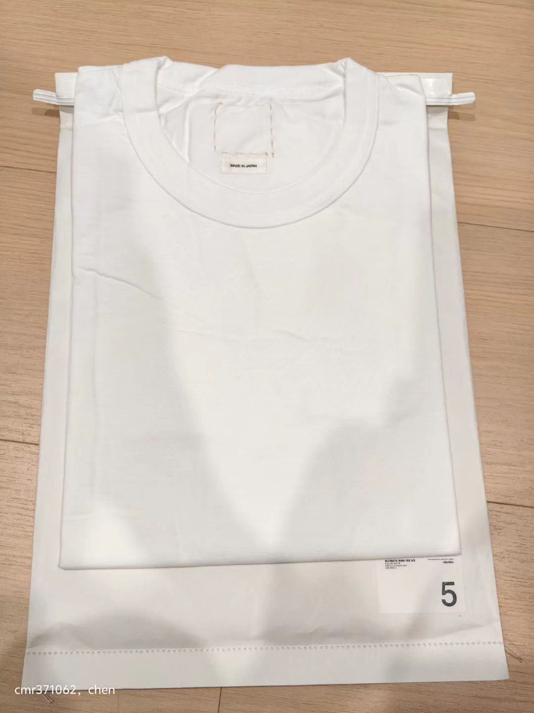 Visvim visvim 21aw ultimate wide tee s/s white 5 (size down 1) Size US XXL / EU 58 / 5 - 4 Thumbnail