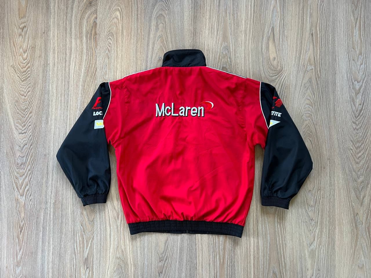 Mercedes-Benz × Vintage Vintage Mercedes Benz Mclaren Warsteiner Racing Track Jacket Size US XL / EU 56 / 4 - 3 Thumbnail