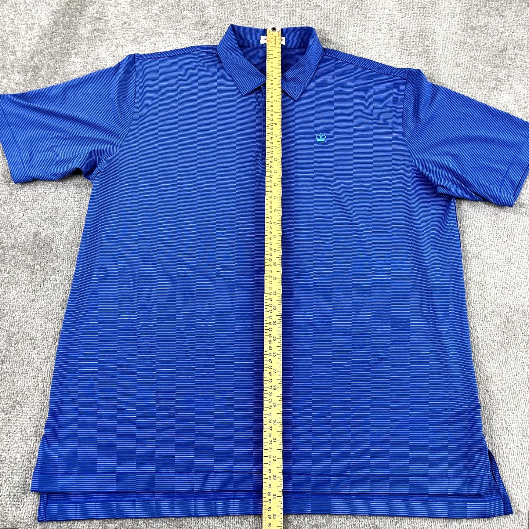 Peter Millar PETER MILLAR Polo Shirt Mens 2XL XXL Kings Creek CC DE Golf Performance Sport Size US XXL / EU 58 / 5 - 4 Thumbnail