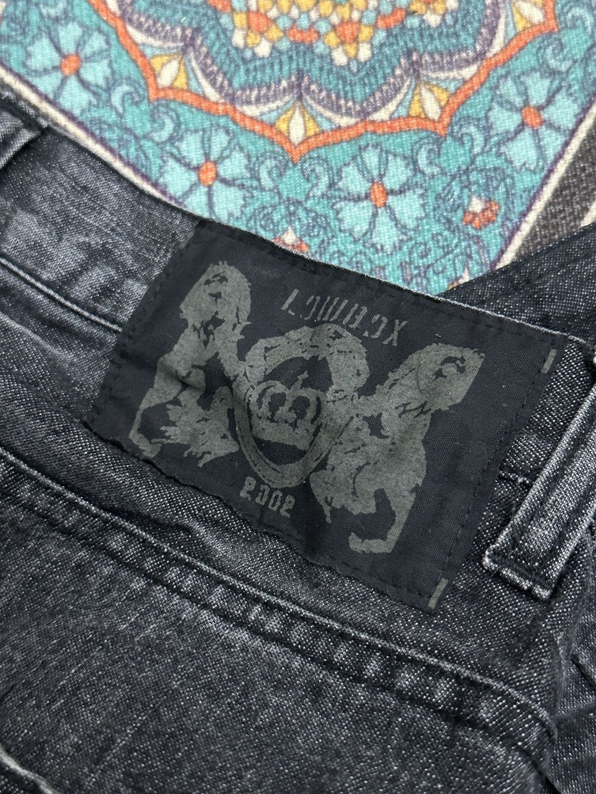 LOWBOX Lowbox Japan Claw Mark Whiskers Jeans Size US 30 / EU 46 - 8 Thumbnail
