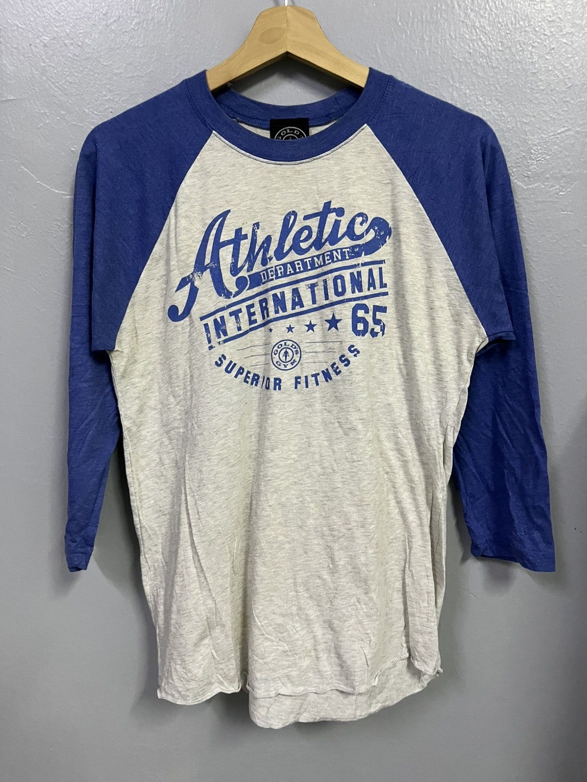 Vintage VINTAGE 3Q ATHLETIC DEPARTMENT UNDER LICENSE FROM GOLDS GYM Size US S / EU 44-46 / 1 - 2 Thumbnail