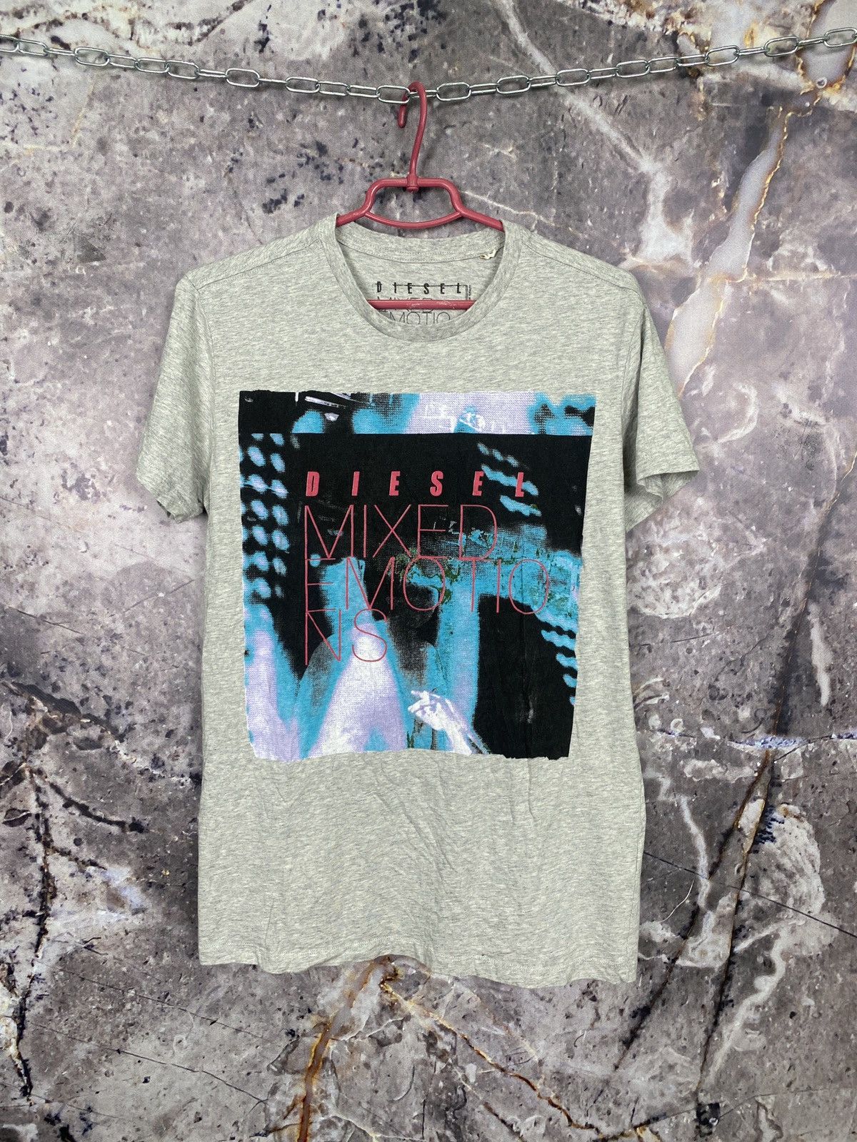 Diesel × Vintage Men’s Diesel Mixed Emotions T-Shirt Luxury Size XL Size US XL / EU 56 / 4 - 1 Thumbnail