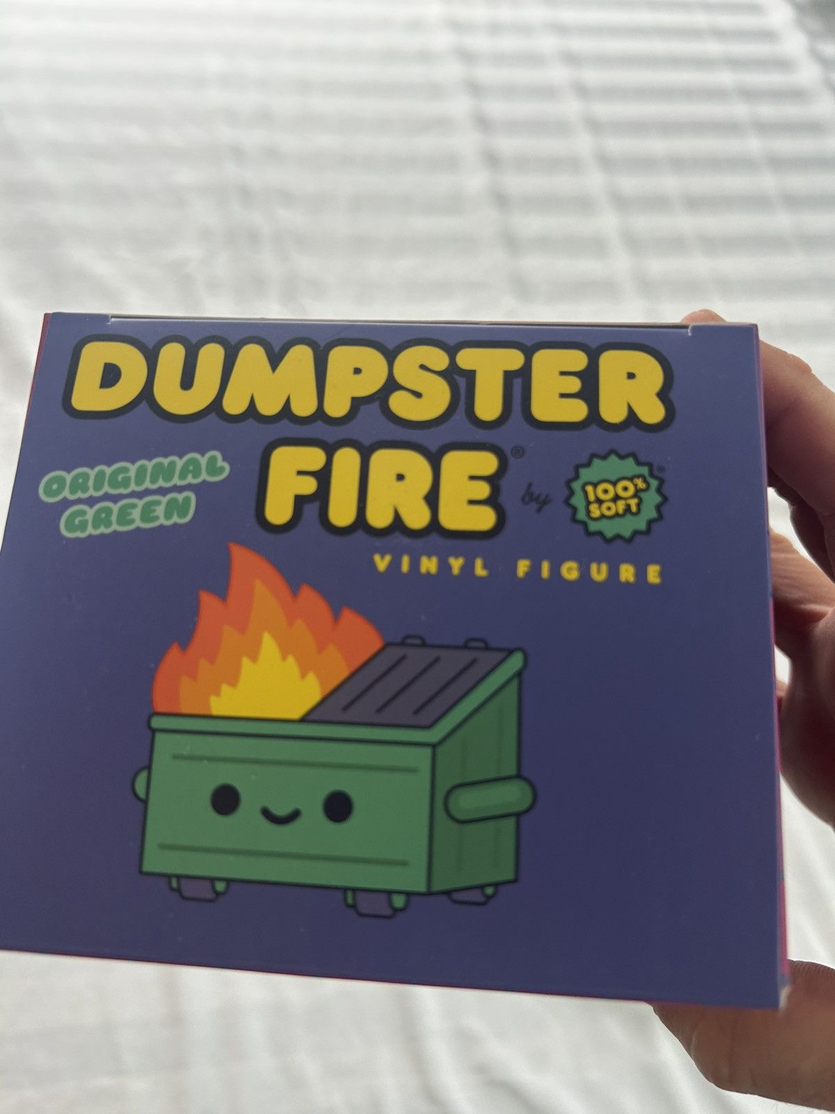 Medicom Toy Dumpster Fire vinyl collectable. Size ONE SIZE - 2 Thumbnail