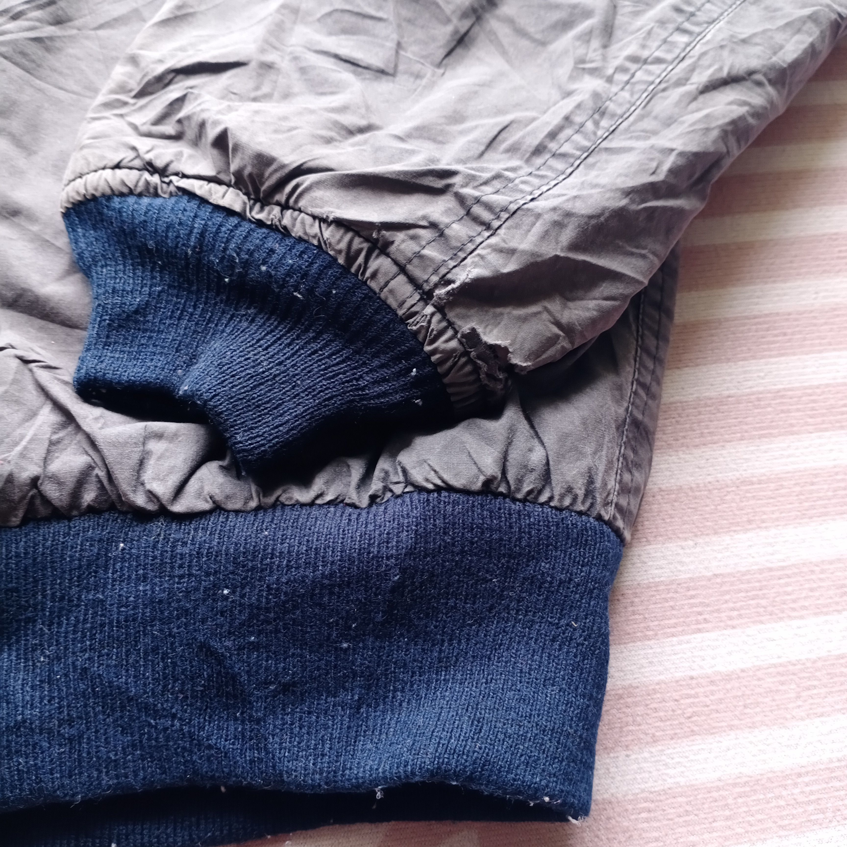 Japanese Brand × Vintage Vintage Jumper Bomber Jacket Fly Military MA Army Size US L / EU 52-54 / 3 - 12 Thumbnail