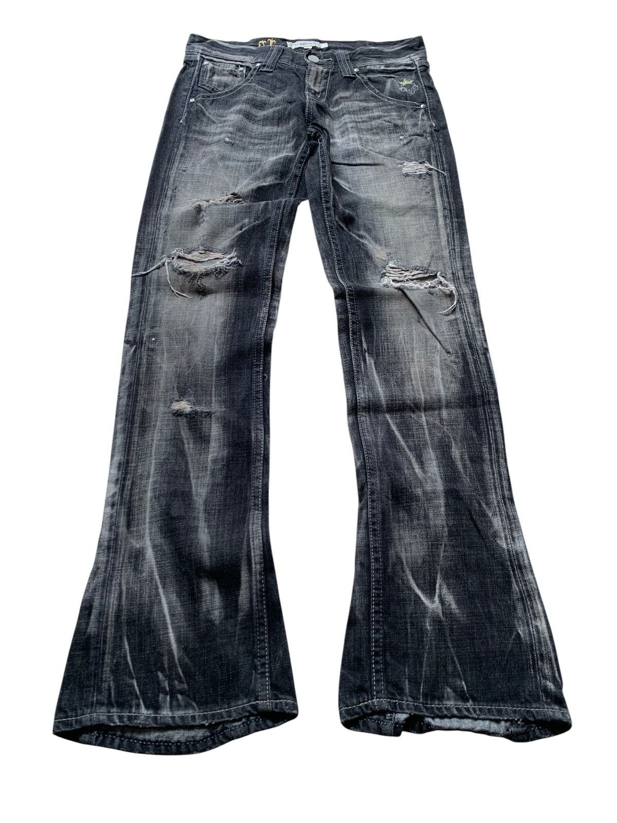 14th Addiction 14th Addiction Coyote 1 flared jeans | Grailed
