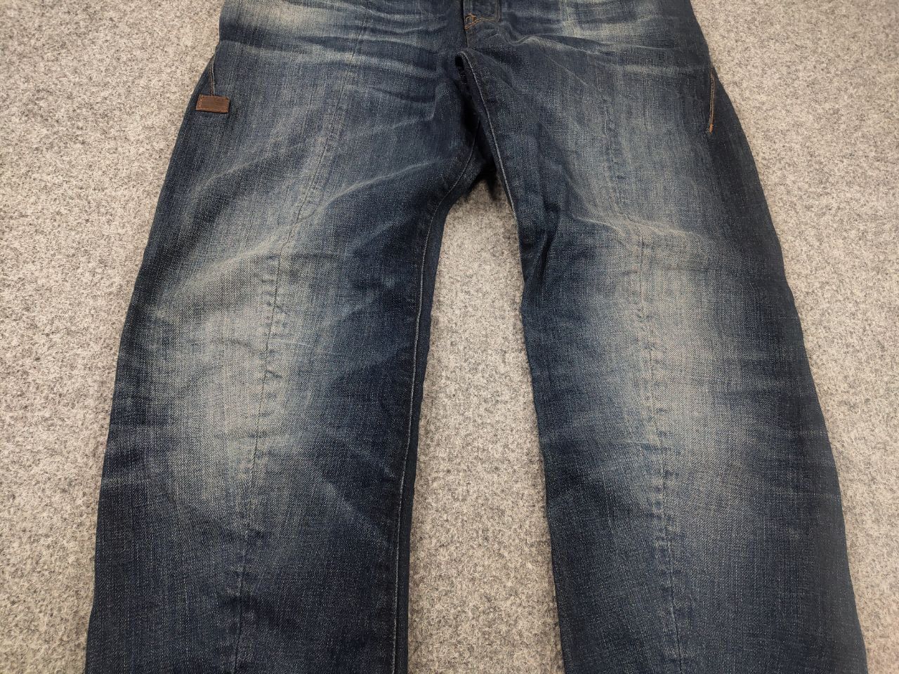 G-Star G Star Raw lanc 3d tapered Faded Denim Jeans Vintage LGB Size US 34 / EU 50 - 5 Thumbnail