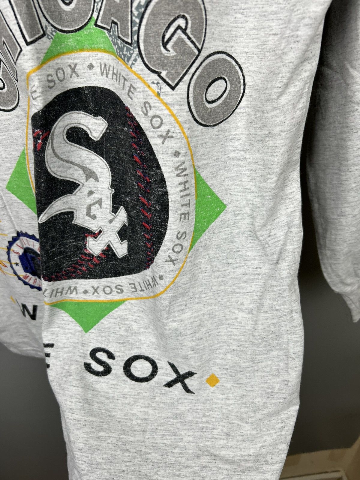 MLB × Vintage Vintage Chicago White Sox Graphic Baseball USA Long Sleeve Size US M / EU 48-50 / 2 - 20 Thumbnail