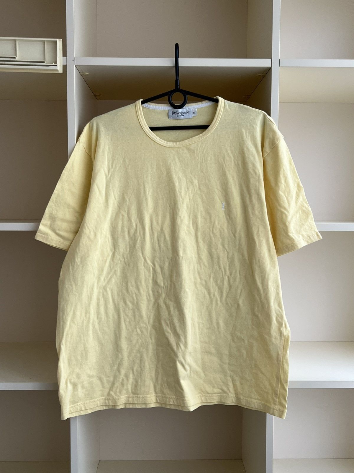 Yves Saint Laurent Vintage Yves Saint Laurent T-Shirt Yellow Size 2XL Size US XXL / EU 58 / 5 - 1 Thumbnail