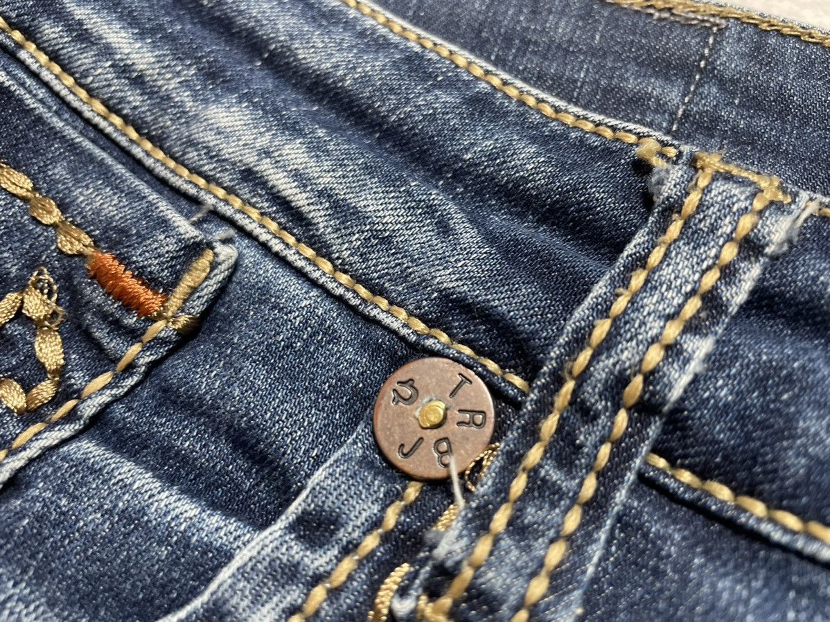 Japanese Brand × True Religion × Vintage Vintage Denim True Religion Jeans Pants Made In Usa Y2K Size 32" / US 10 / IT 46 - 4 Thumbnail